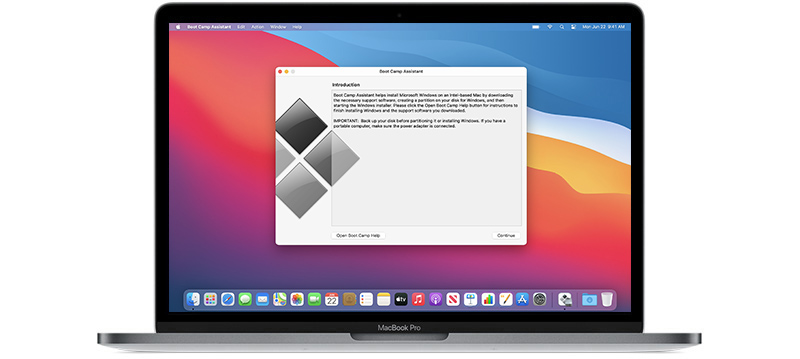 macbook pro m1 windows 10 bootcamp
